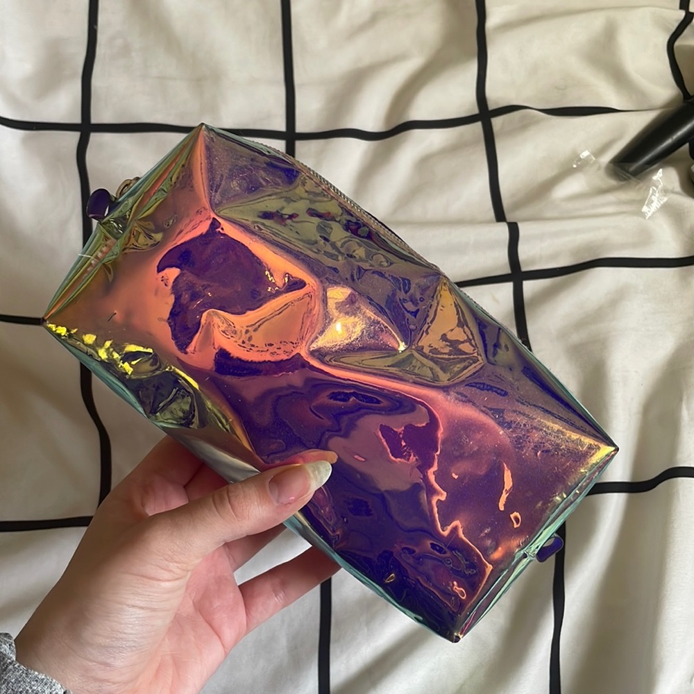 Chrome pencil case